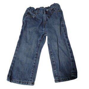 Childrens Place Adjustable Waist Bootcut Jeans Boys Size 18-24 M Medium Wash